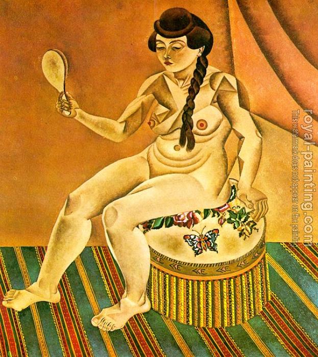 Joan Miro : Nude with Mirror